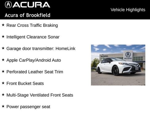 Used 2024 Toyota Camry XSE w/ Navigation Package FWD image 20