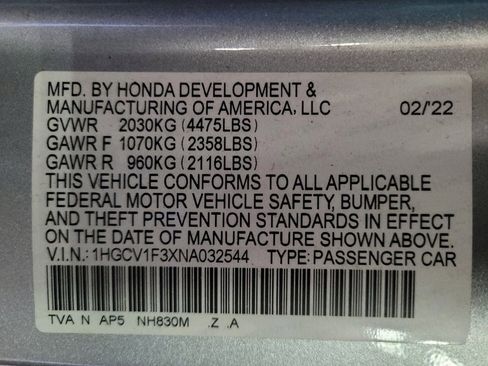 Used 2022 Honda Accord Sport image 33