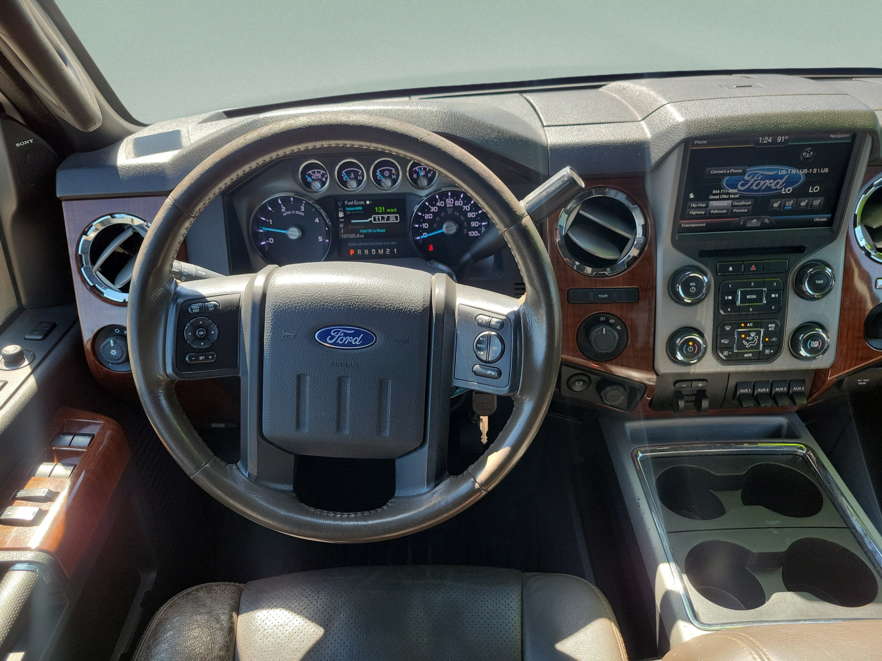Used 2015 Ford F350 King Ranch w/ FX4 Off-Road Package AWD/4WD image 12