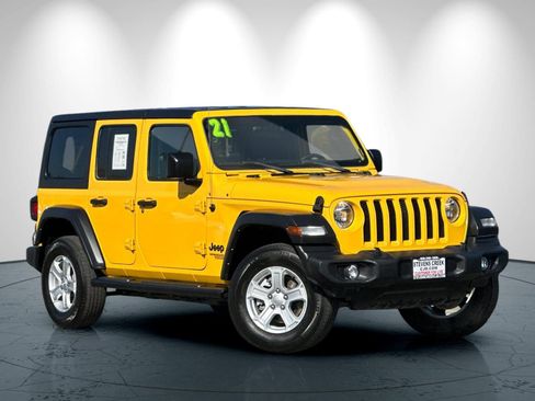 Certified 2021 Jeep Wrangler Unlimited Sport image 2