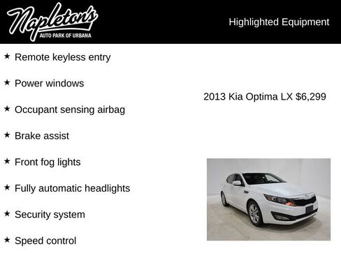 Used 2013 Kia Optima LX image 15