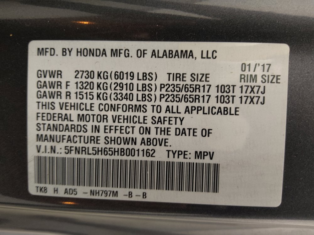 Used 2017 Honda Odyssey EX-L image 33