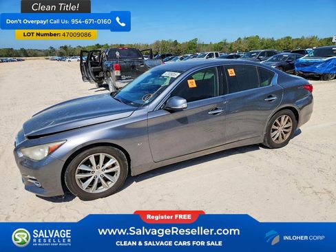 Used 2014 INFINITI Q50 Premium w/ Navigation Package image 1
