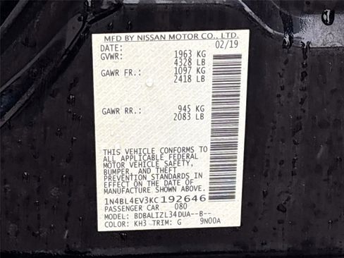 Used 2019 Nissan Altima 2.5 SL image 35