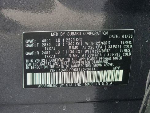 New 2026 Subaru Forester Premium AWD/4WD image 33
