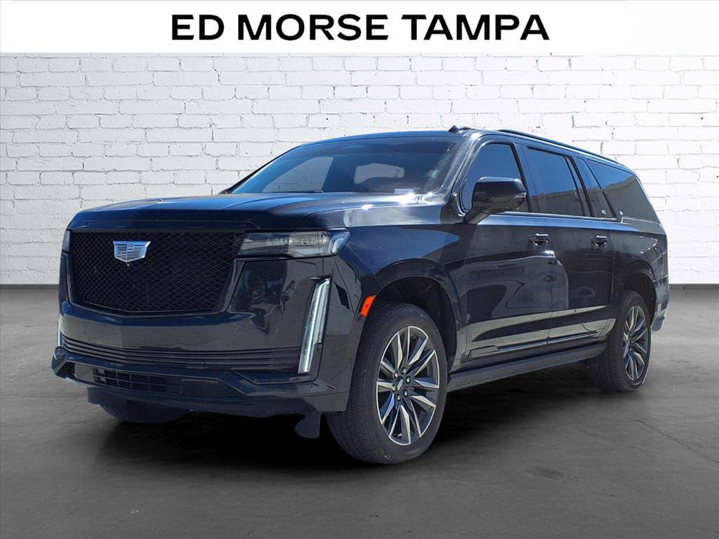 Used 2021 Cadillac Escalade ESV Sport w/ Driver Assist Tech Package AWD/4WD image 1