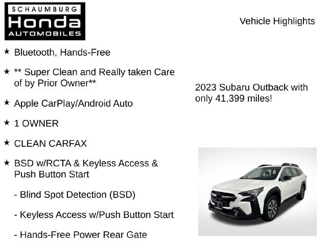 Used 2023 Subaru Outback Premium AWD/4WD image 7