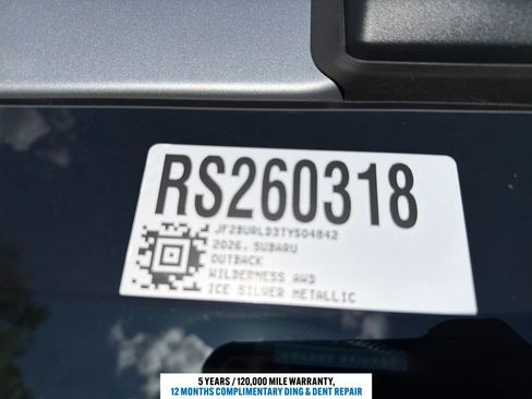New 2026 Subaru Outback Wilderness AWD/4WD image 12