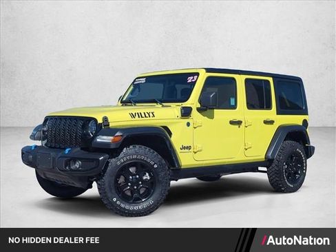 Used 2023 Jeep Wrangler Unlimited w/ 8.4" Radio Group AWD/4WD image 1