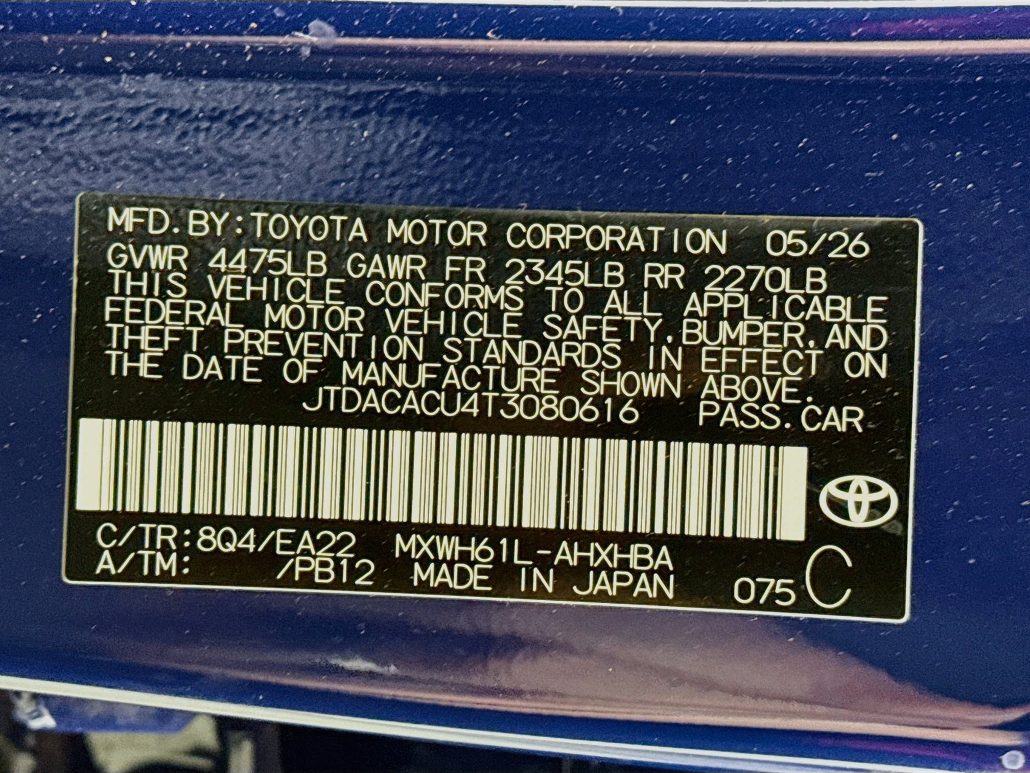 Certified 2026 Toyota Prius Plug-In Hybrid w/ Limited Premium Package FWD image 33