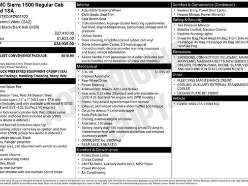 Used 2015 GMC Sierra 1500 2WD Regular Cab image 27