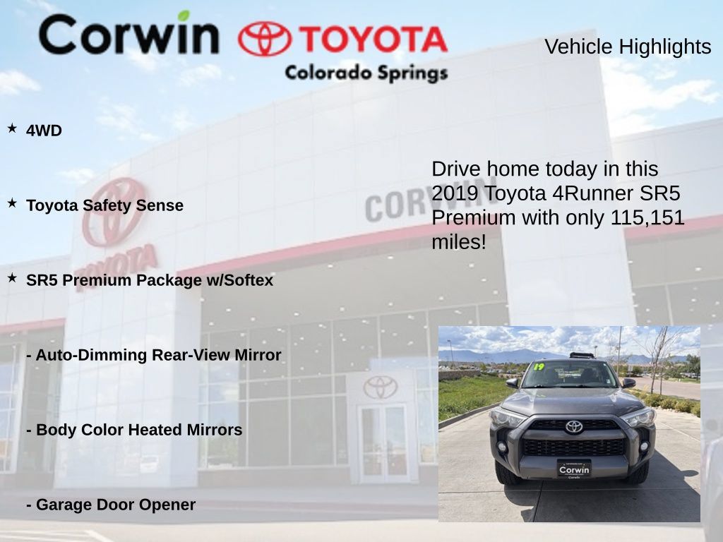 Used 2019 Toyota 4Runner SR5 Premium AWD/4WD image 7