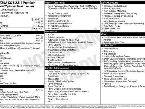 Used 2024 MAZDA CX-5 AWD 2.5 S w/ Premium Package image 3