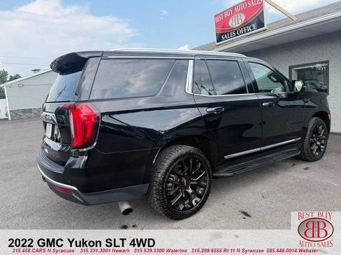 Used 2022 GMC Yukon SLT w/ SLT Premium Package AWD/4WD image 3