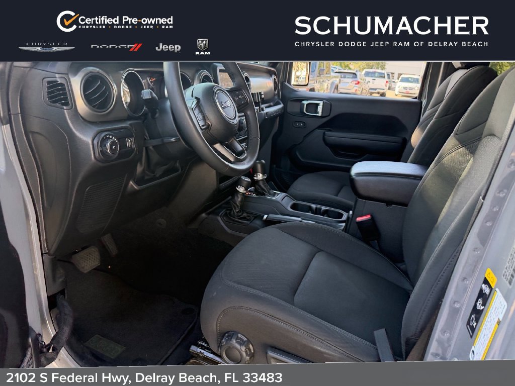 Certified 2023 Jeep Wrangler Unlimited Sport AWD/4WD image 12