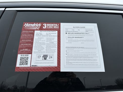 Used 2022 Lincoln Aviator Reserve w/ Equipment Group 201A image 36