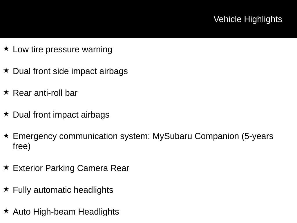 New 2026 Subaru Impreza 2.0i Sport AWD/4WD image 31