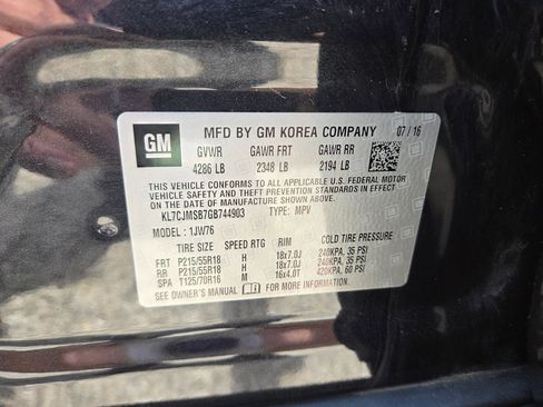 Used 2016 Chevrolet Trax LTZ w/ Midnight Edition FWD image 13