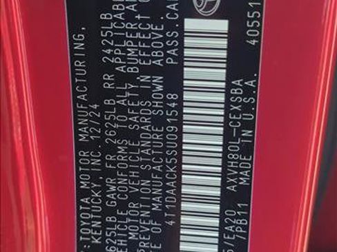 Certified 2025 Toyota Camry SE image 27