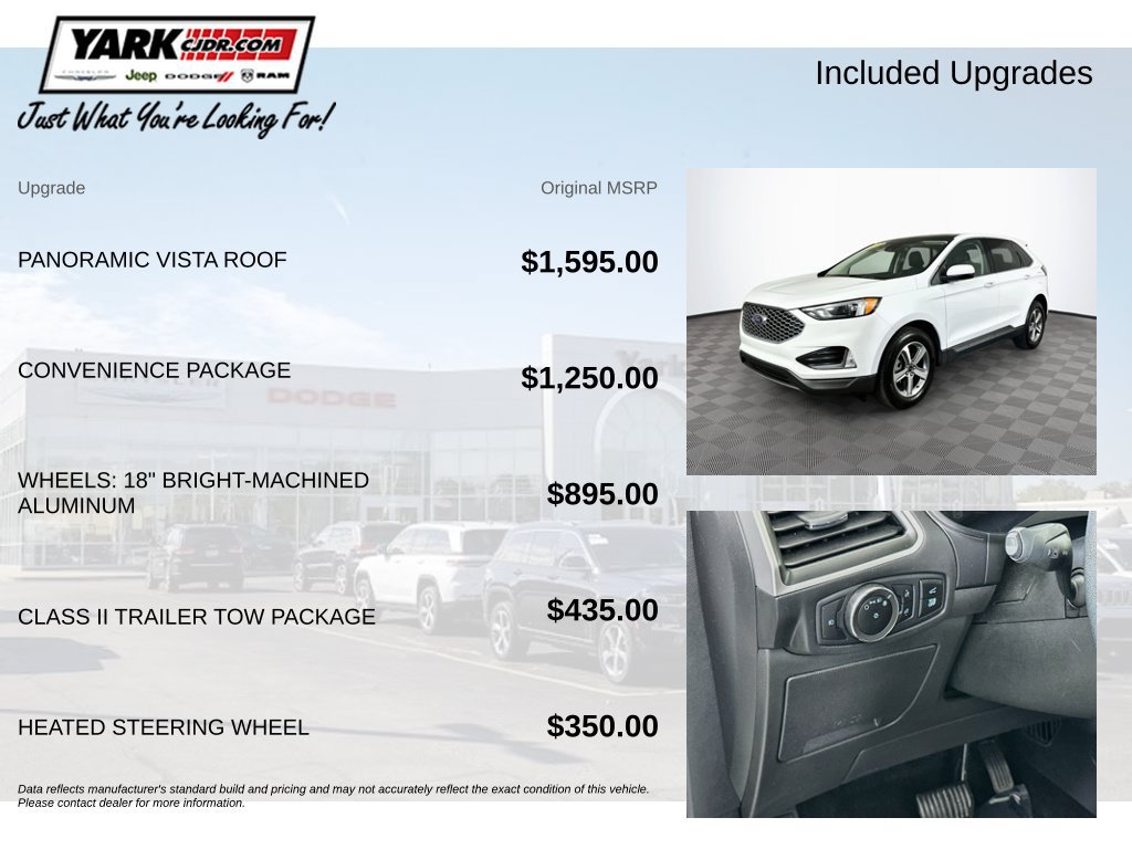 Used 2023 Ford Edge SEL w/ Convenience Package AWD/4WD image 5