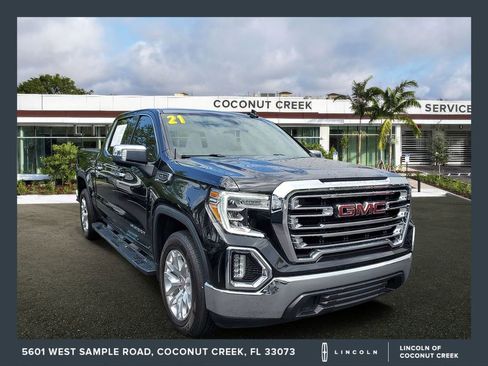Used 2021 GMC Sierra 1500 SLT w/ SLT Premium Package RWD image 1