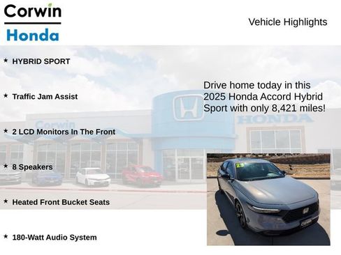 Used 2025 Honda Accord Sport image 6