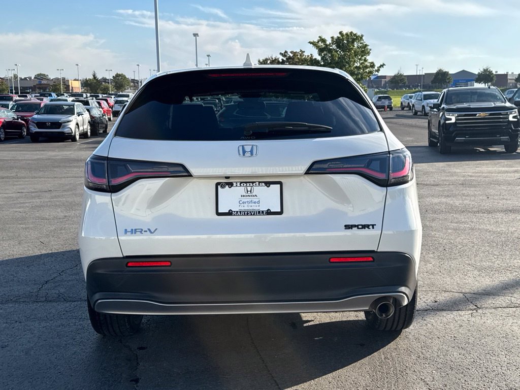 Certified 2024 Honda HR-V Sport image 6