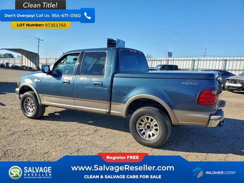 Used 2003 Ford F150 4x4 SuperCrew image 3