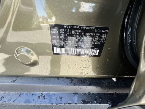 Certified 2025 Subaru Outback Onyx Edition w/ Popular Package #2 image 34