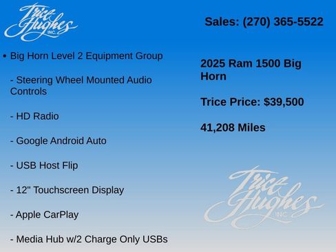 Used 2025 RAM 1500 Big Horn AWD/4WD image 32