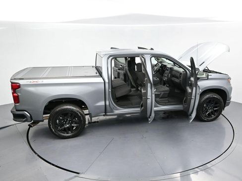 Used 2025 Chevrolet Silverado 1500 Custom w/ Turbomax Blackout Package AWD/4WD image 38