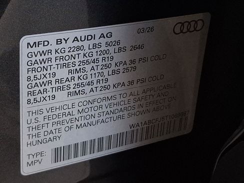 Used 2026 Audi Q3 quattro 2.0T AWD/4WD image 21