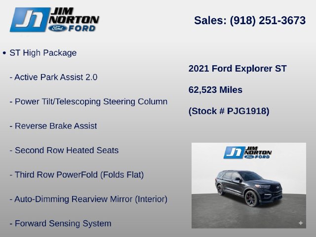 Used 2021 Ford Explorer ST w/ ST Street Pack AWD/4WD image 16