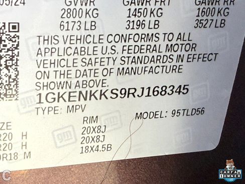 Certified 2024 GMC Acadia Elevation w/ Luxury Package image 31