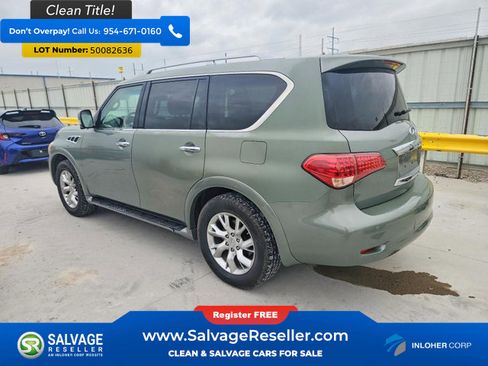 Used 2012 INFINITI QX56 4WD w/ Theater Pkg image 3