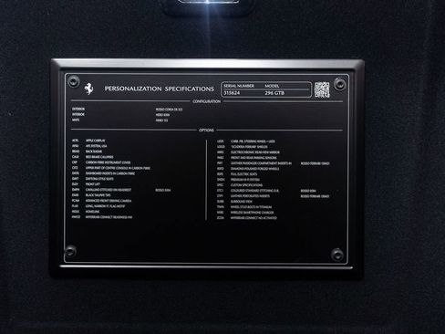 Certified 2025 Ferrari 296 GTB Base image 26