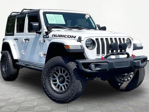 Used 2019 Jeep Wrangler Unlimited Rubicon w/ LED Lighting Group AWD/4WD image 3
