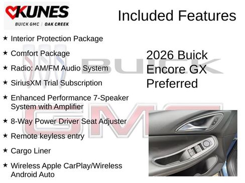New 2026 Buick Encore GX Preferred w/ Comfort Package AWD/4WD image 2