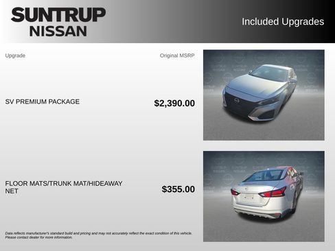 Used 2023 Nissan Altima 2.5 SV w/ SV Premium Package FWD image 2