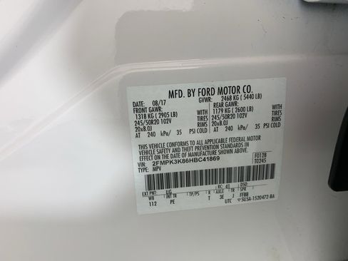 Used 2017 Ford Edge Titanium w/ Equipment Group 301A image 12