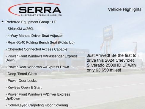 Used 2024 Chevrolet Silverado 2500 LT w/ Convenience Package AWD/4WD image 3