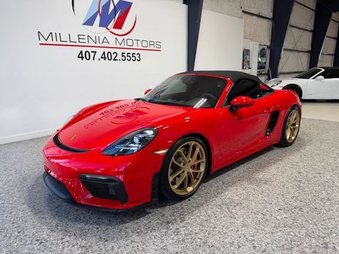 Used 2022 Porsche 718 Boxster Spyder RWD image 54