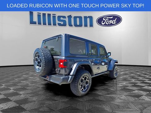 Used 2021 Jeep Wrangler Unlimited Rubicon 4xe w/ Cold Weather Group AWD/4WD image 2