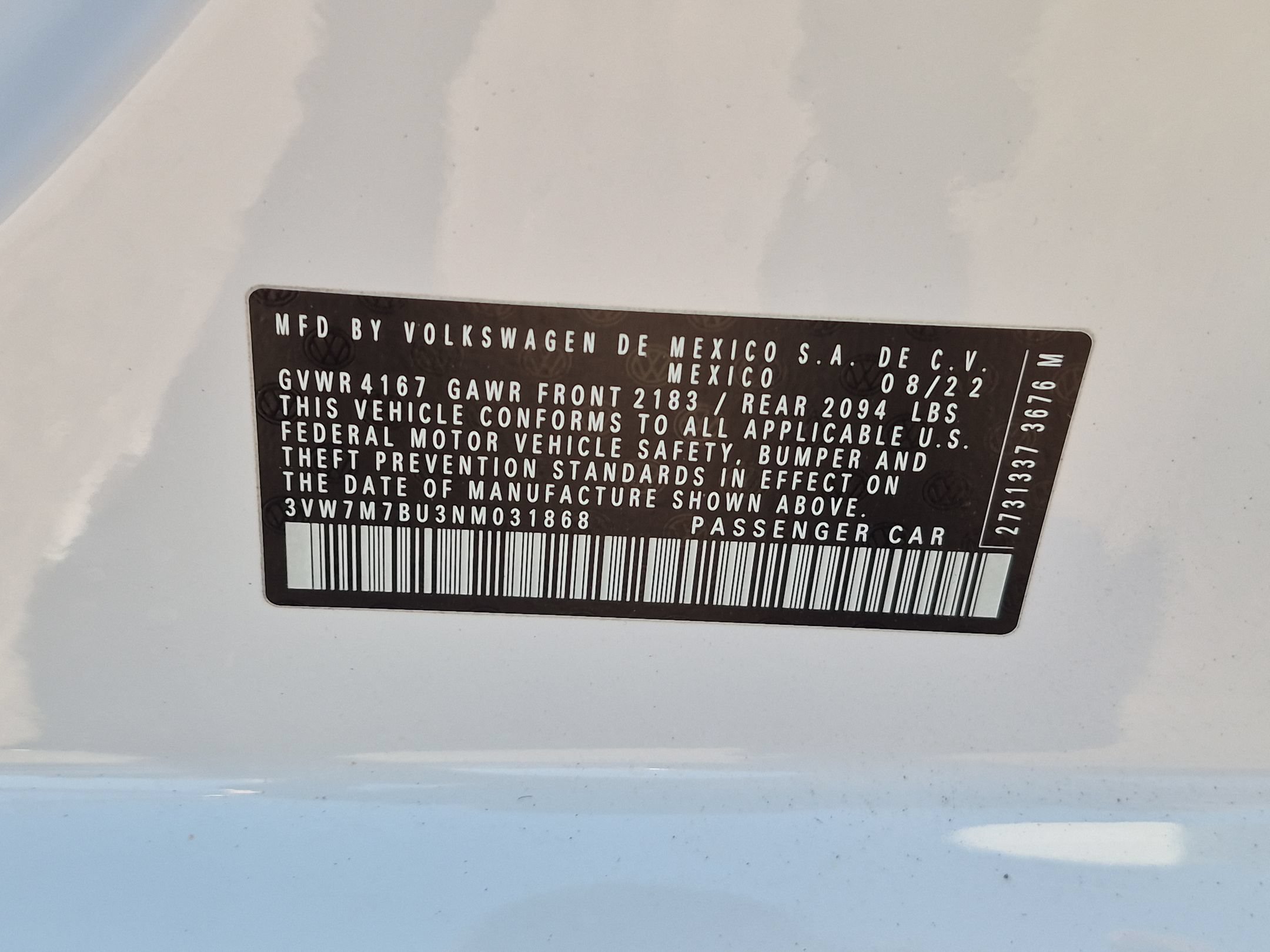 Used 2022 Volkswagen Jetta SE FWD image 25