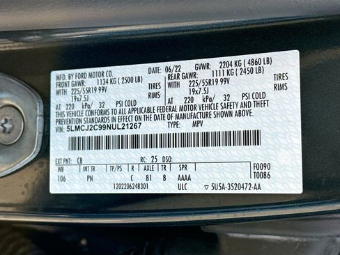 Used 2022 Lincoln Corsair Reserve w/ Equipment Group 201A image 46