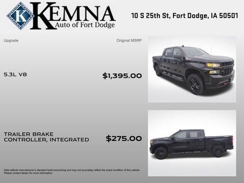 Used 2021 Chevrolet Silverado 1500 Custom Trail Boss image 4