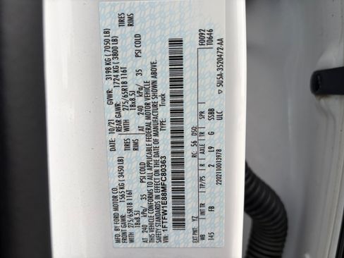 Used 2021 Ford F150 XLT w/ Equipment Group 302A High image 31