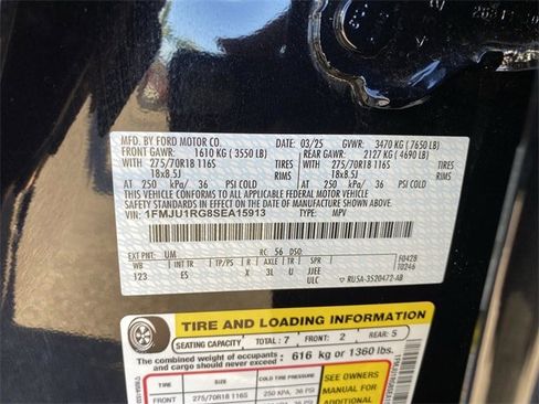 New 2025 Ford Expedition Tremor image 61