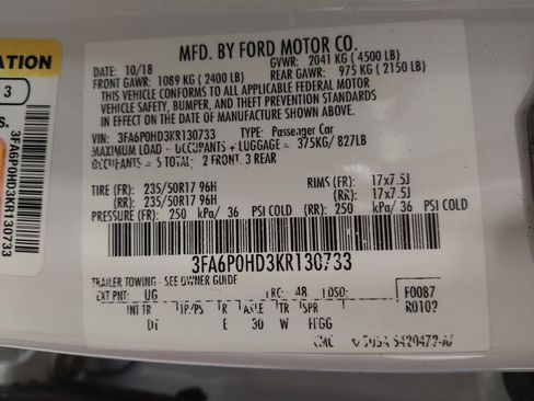 Used 2019 Ford Fusion SE image 33