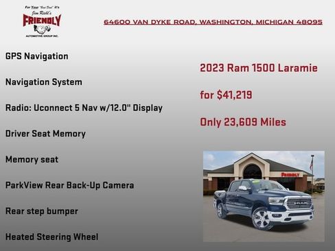 Used 2023 RAM 1500 Laramie image 5